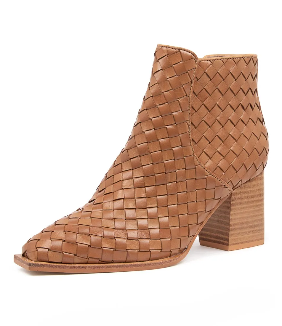 SOL SANA Felix Woven Boot Caramel