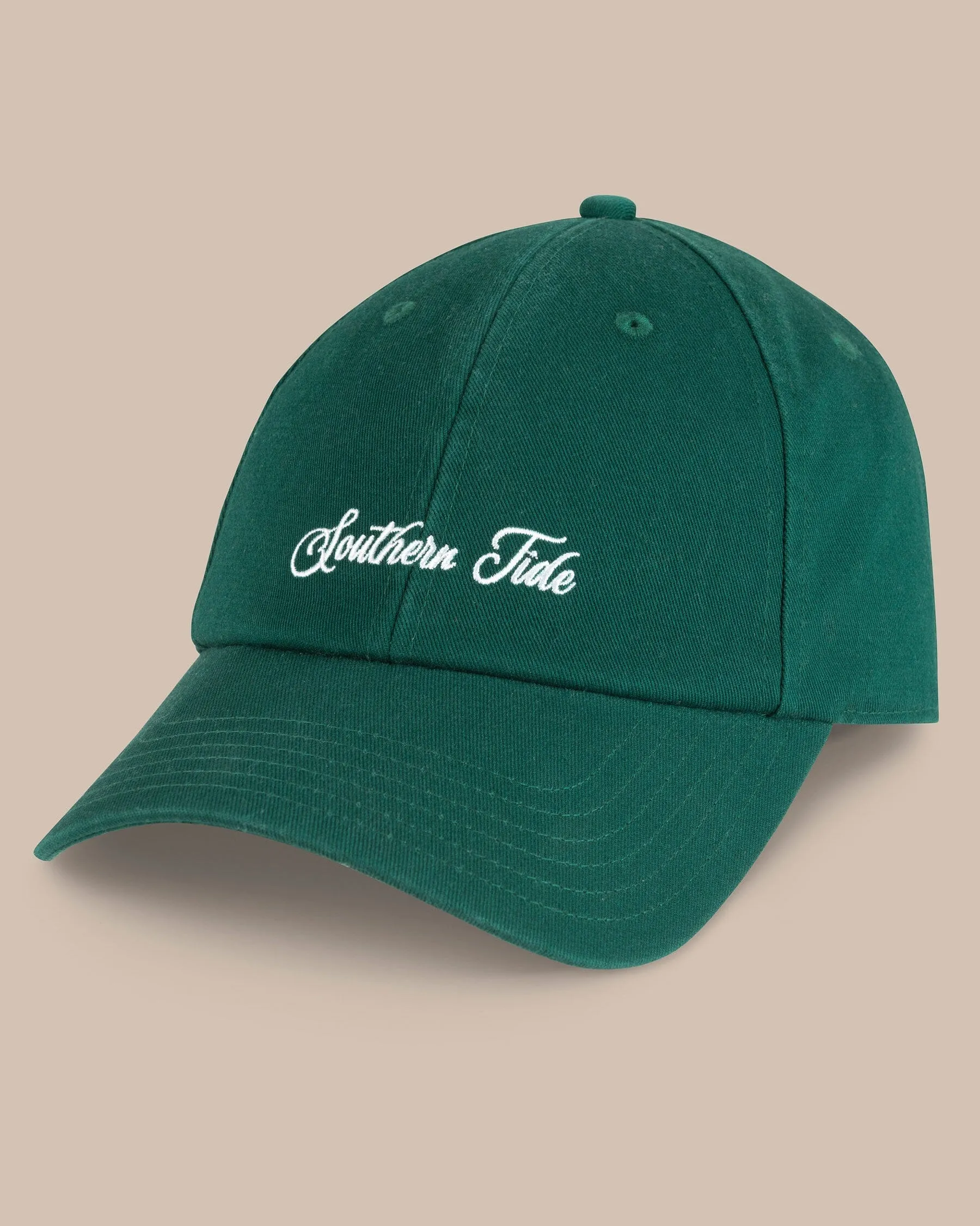 ST Script Leather Strap Hat