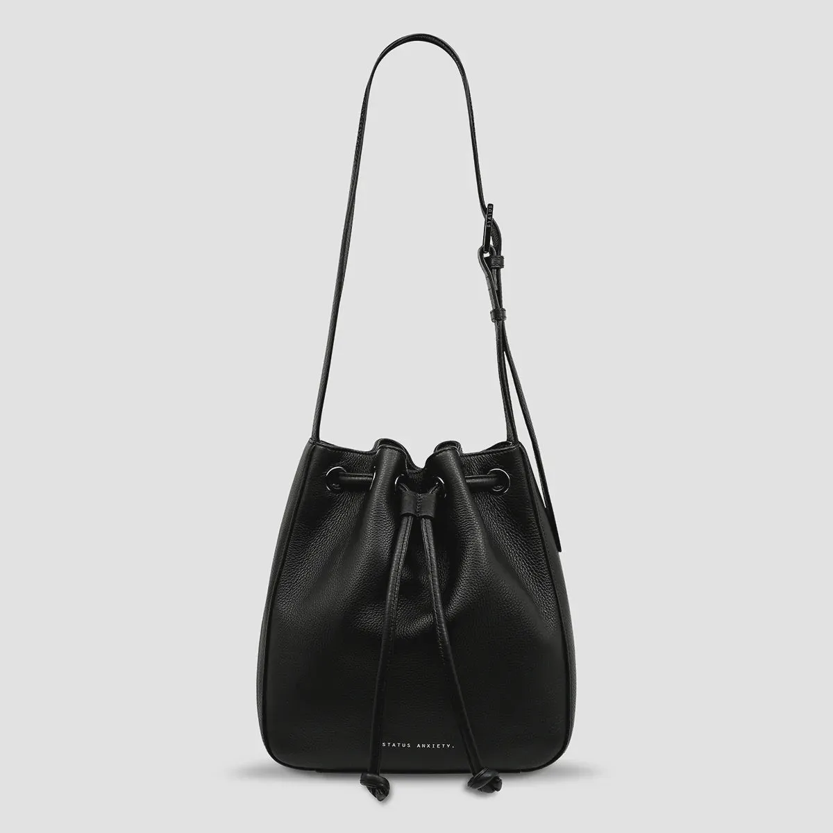 STATUS ANXIETY Womens Seclusion Leather Bag - Black