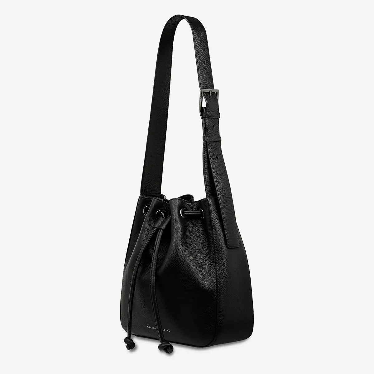 STATUS ANXIETY Womens Seclusion Leather Bag - Black