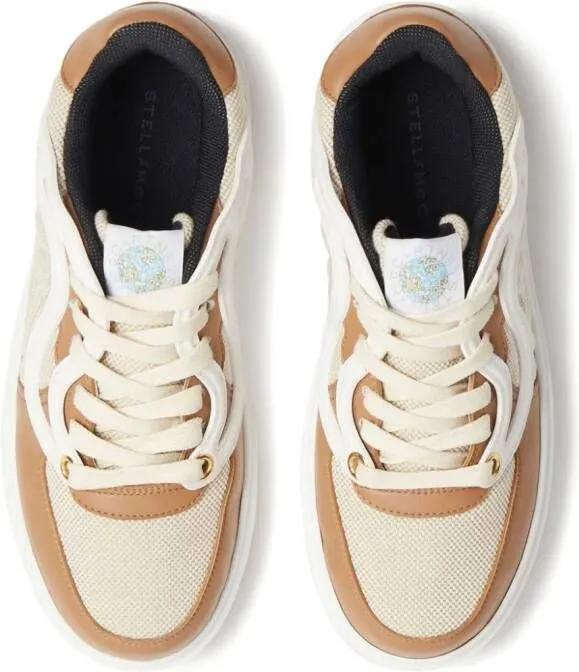 Stella McCartney S-Wave 1 panelled sneakers Neutrals