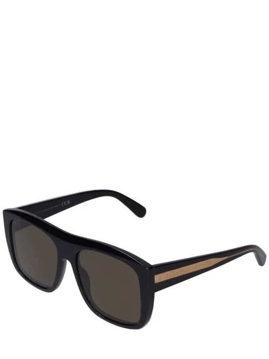 Stella McCartney   Squared acetate sunglasses 