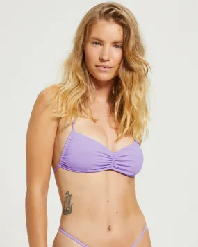 Subtitled Halter Neck Bikini Top Lilac