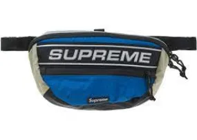 Supreme Logo Waist Bag Blue