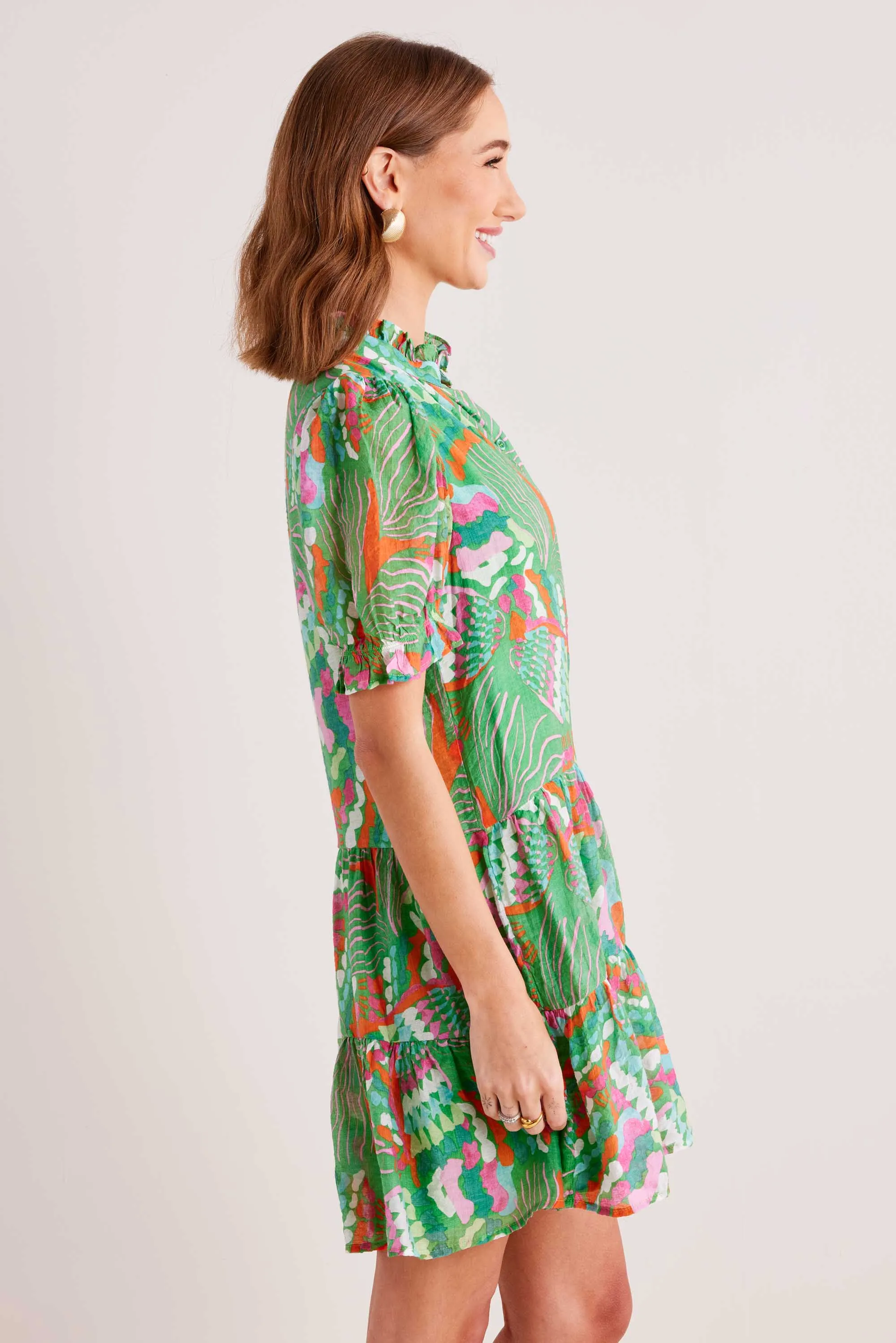 Susie Dress- Green