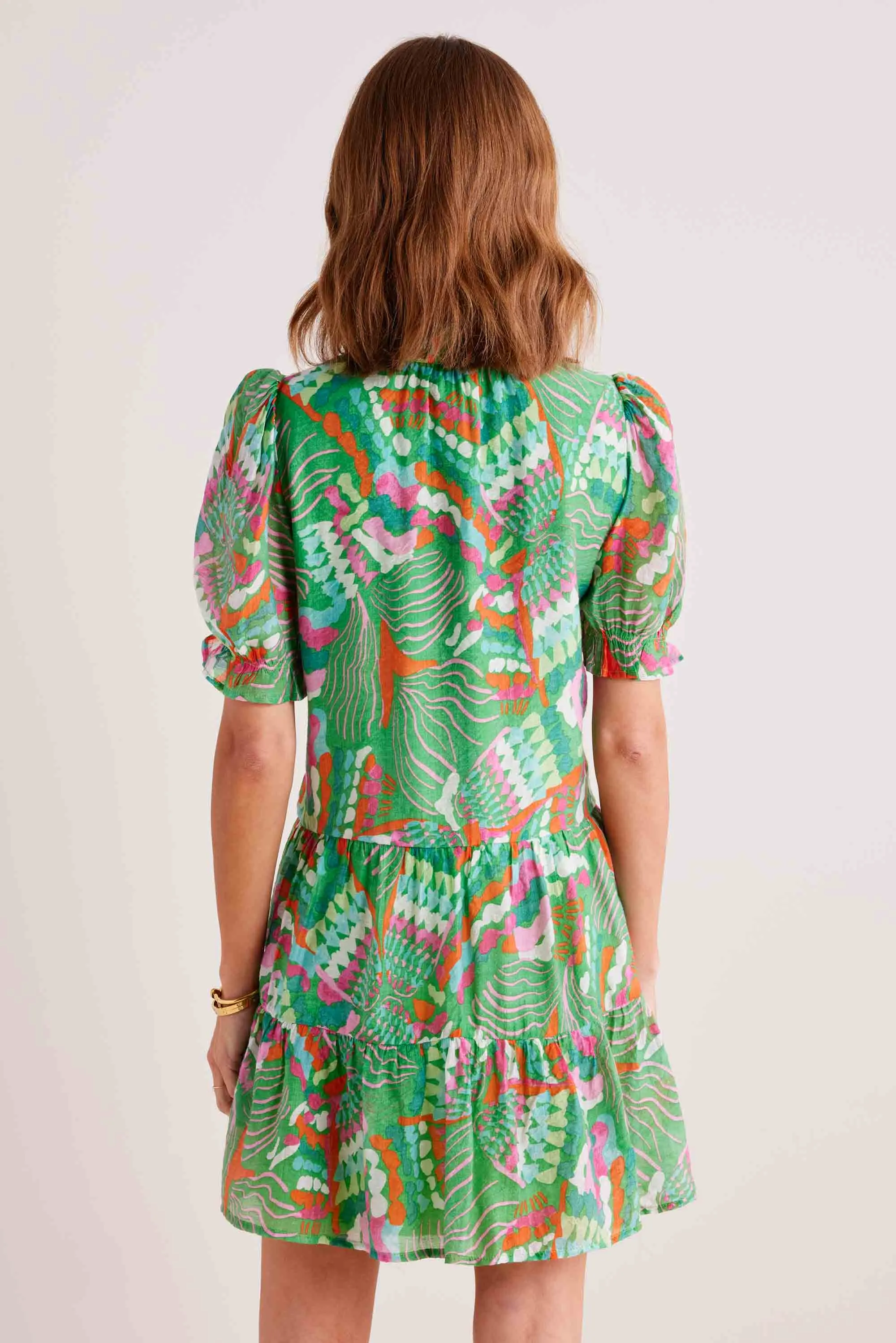 Susie Dress- Green