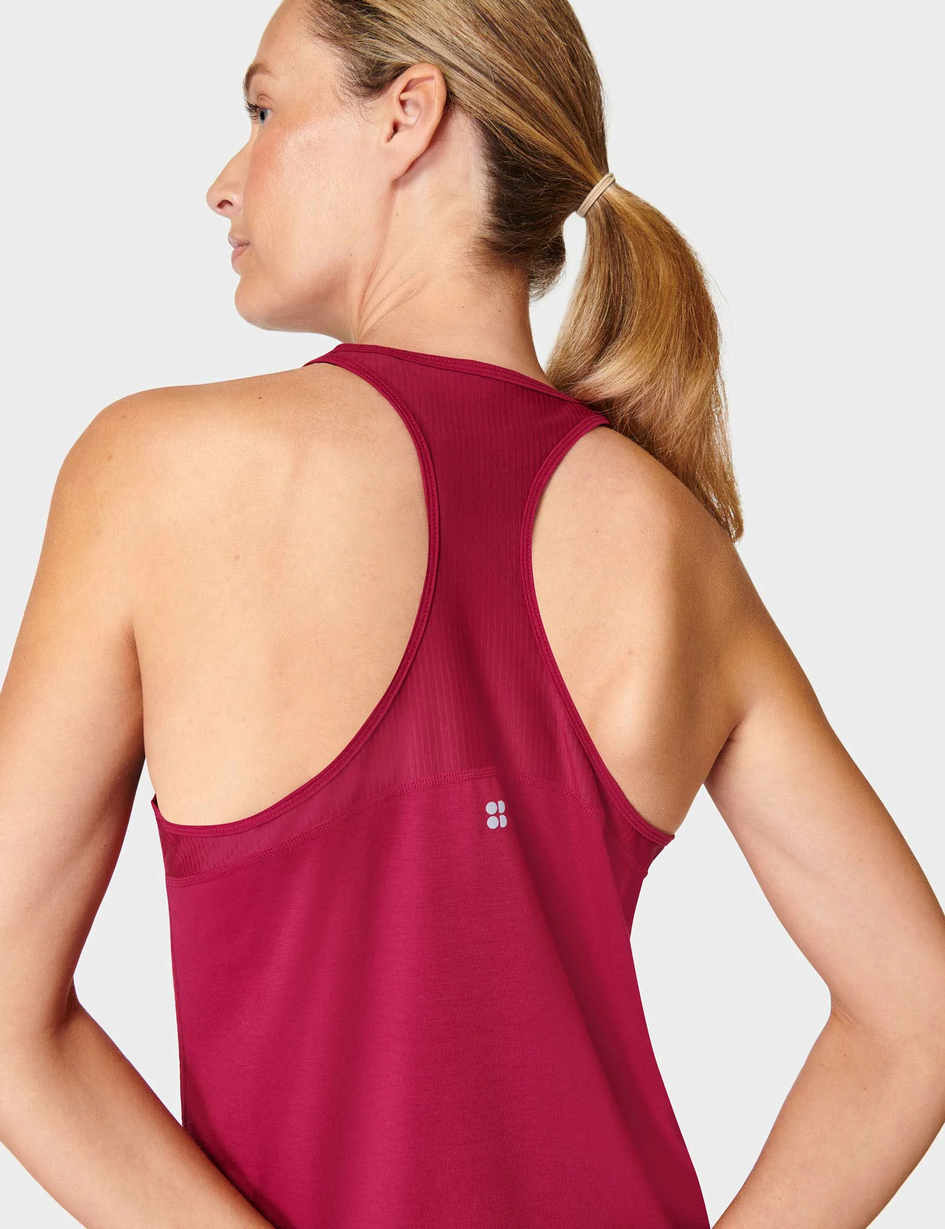 Sweaty Betty Breathe Easy Running Vest - Vamp Red