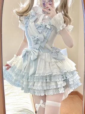 Sweet Lolita Dress Polyester Sleeveless Lolita Dress