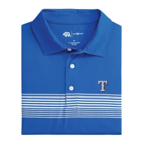 Texas Rangers Prestwick Printed Performance Polo