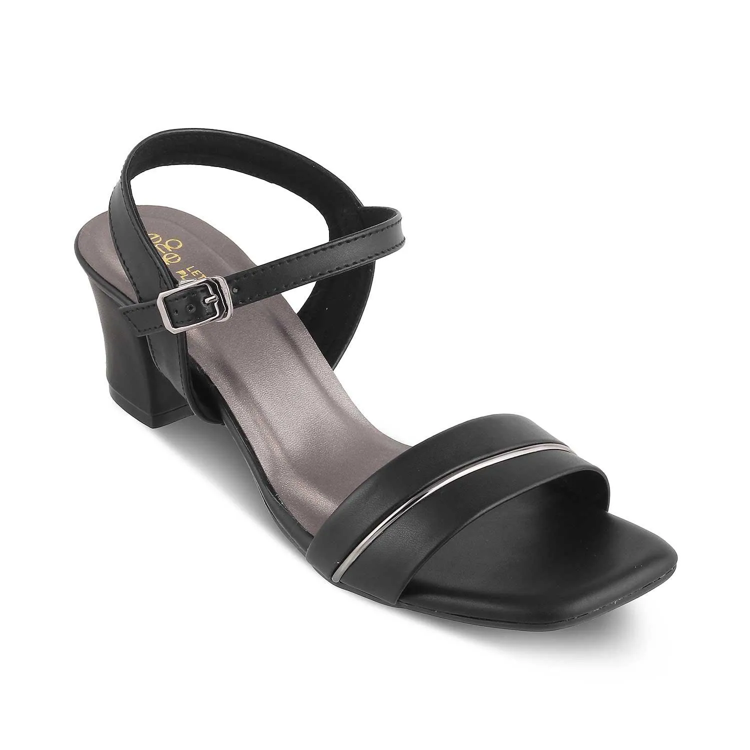 The Kachel Black Women's Dress Block Heel Sandals Tresmode