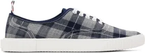 Thom Browne Gray Heritage Sneakers