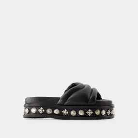 Toga Pulla  Aj1329 Sandals - Toga Pulla - Leather - Black