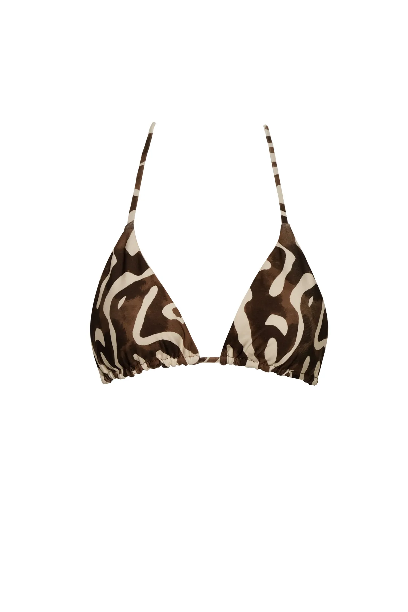 Top De Bikini Bimori Brown Domus