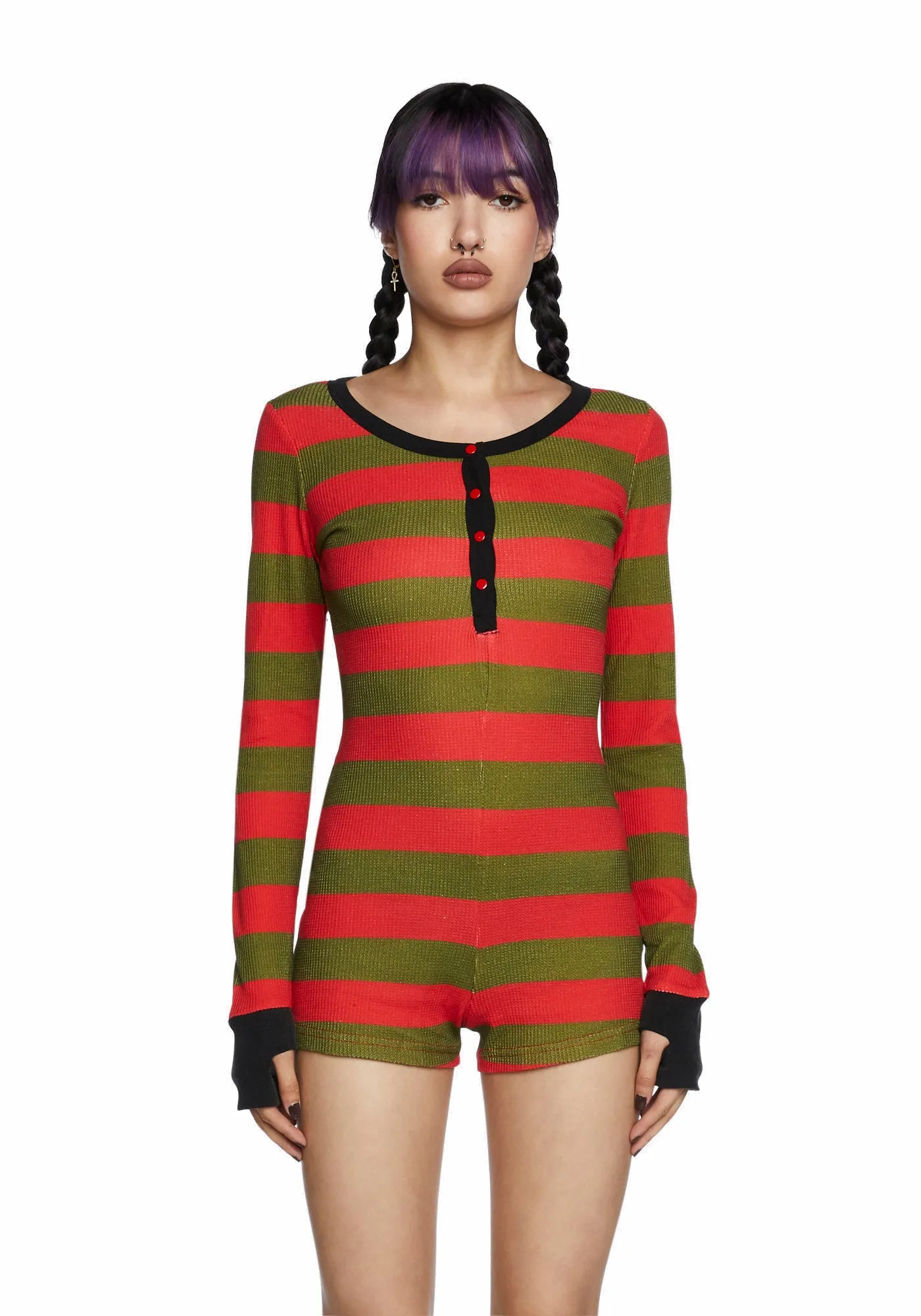 Total Slasher Thermal Romper-