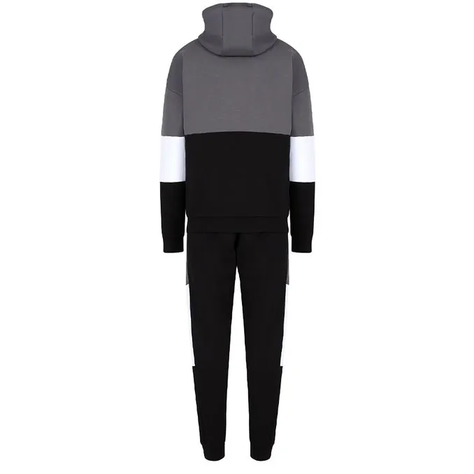 TRACKSUIT ATHLETIC COLOUR BLOCK Man Black