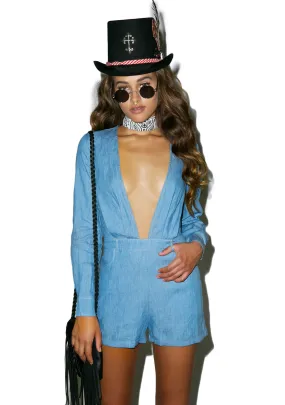 Truly Blue Romper-