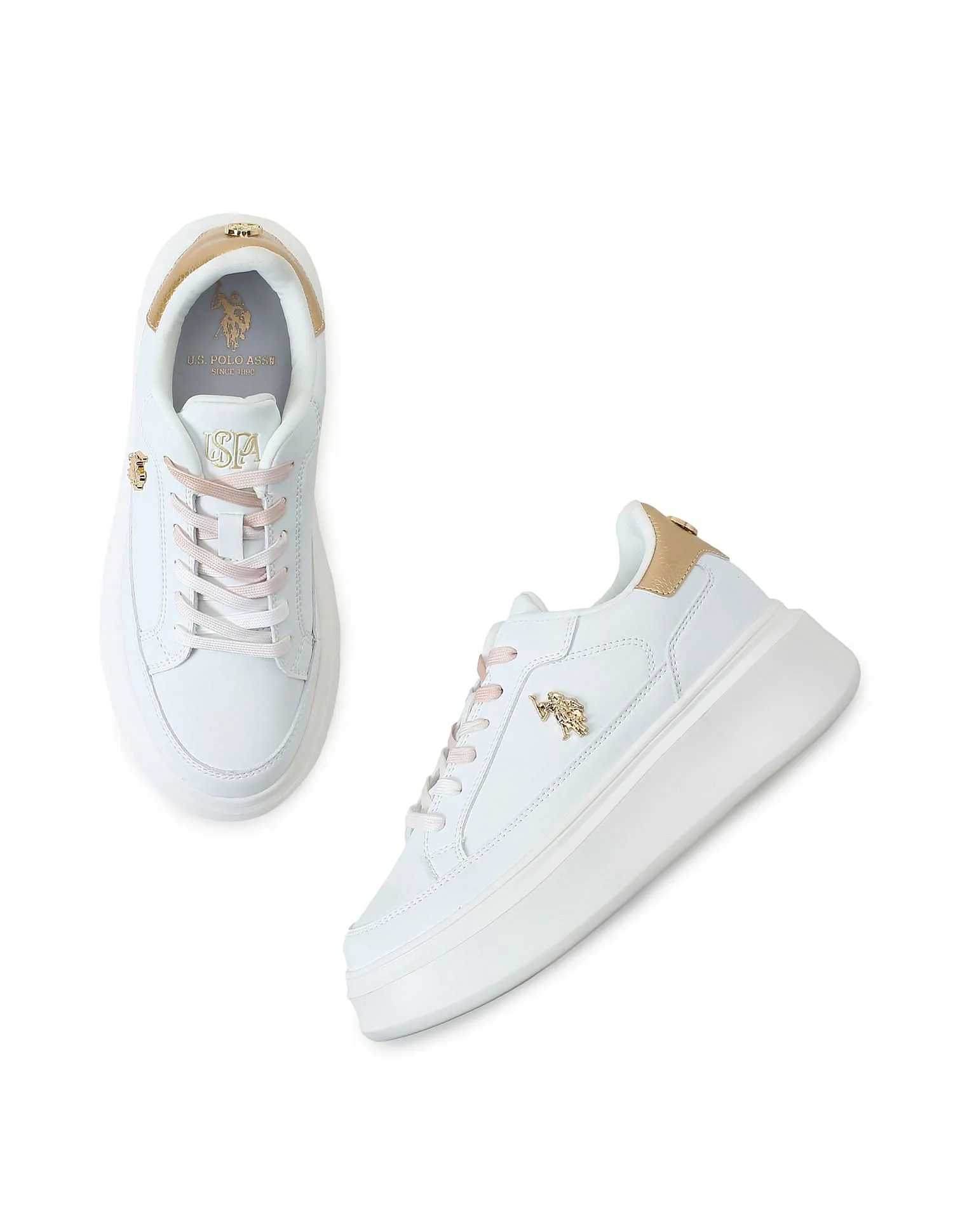 U.S. Polo Assn. Lace Ups Logo Eleanor 2.0 Sneakers