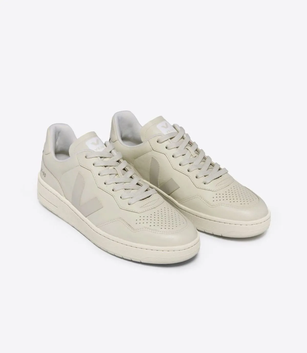 V-90 Leather Sneakers - Cashew/Pierre