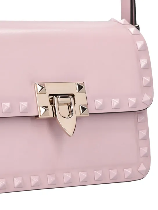 Valentino Garavani   Small Rockstud leather shoulder bag 