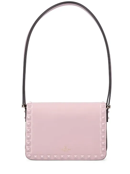 Valentino Garavani   Small Rockstud leather shoulder bag 