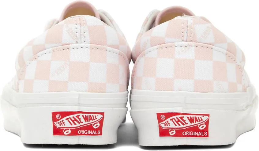 Vans Pink & White OG Era LX Sneakers