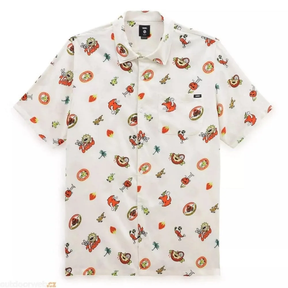 Vans Stickers Shirt Antique White