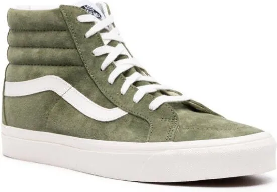 Vans suede lace-up sneakers Green