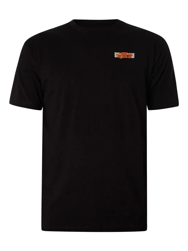 Vans Wayrace Back Graphic T-Shirt - Black