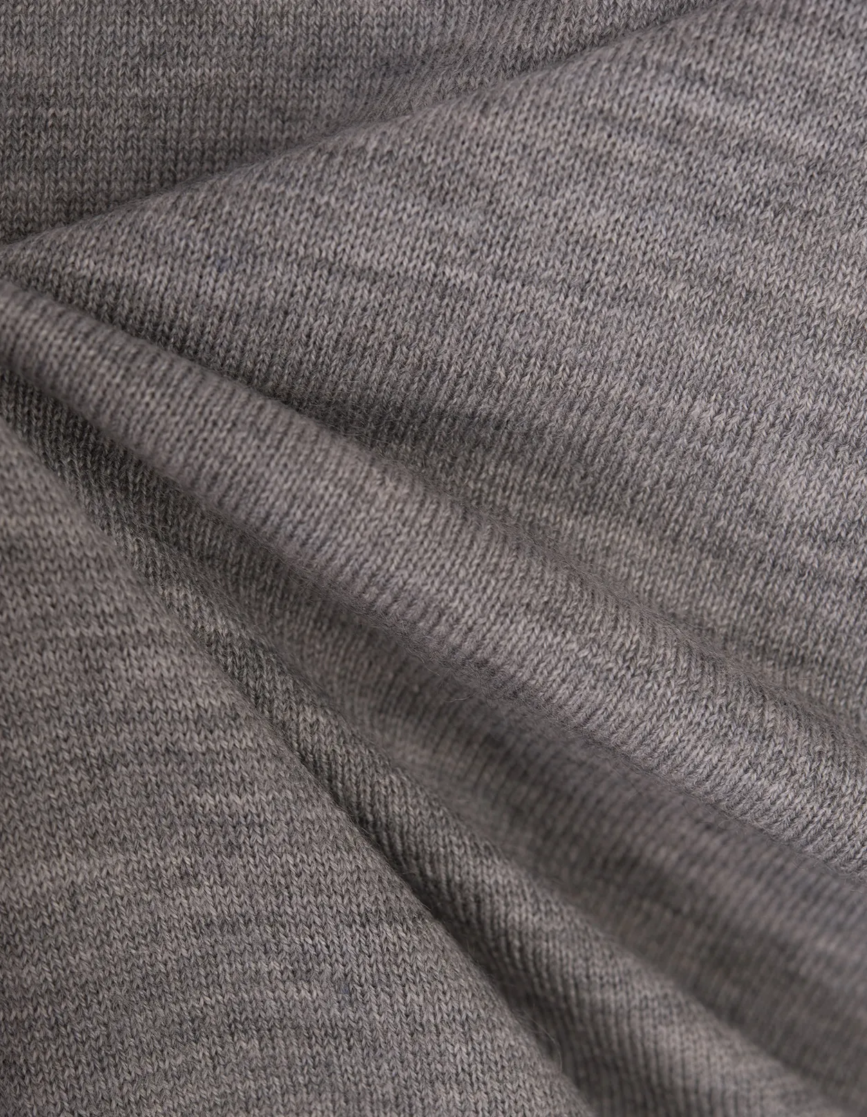 VINCE Grey Hoodie In Wool And Cashmere