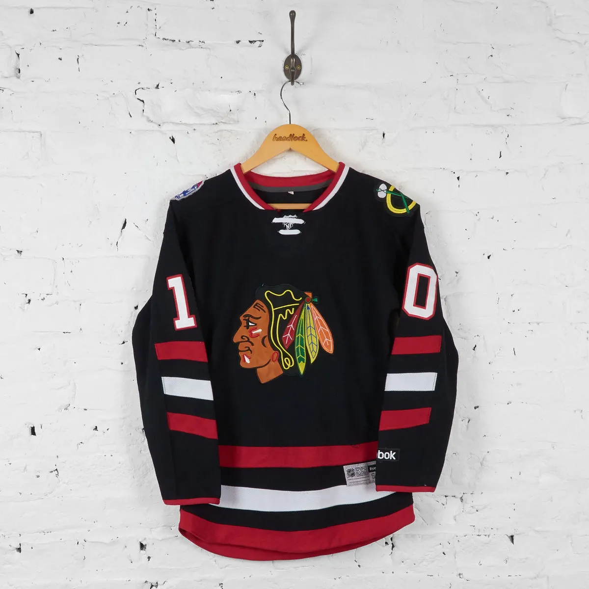 Vintage Reebok Chicago Blackhawks NHL Jersey - Black - S