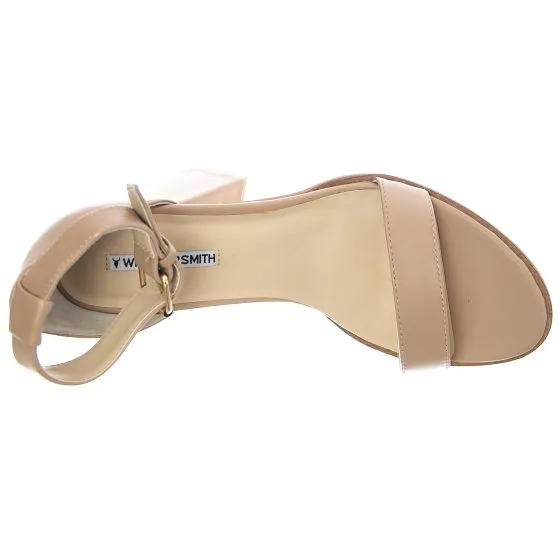 Windsor Smith Womens Alexis Nougat Golden Beige Sandals