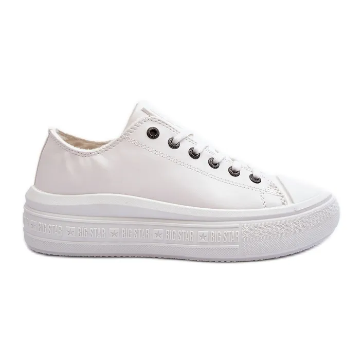 Women's Insulated Low Sneakers White Big Star MM274029