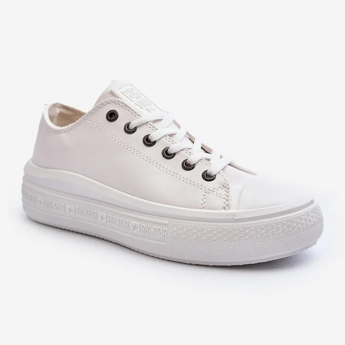 Women's Insulated Low Sneakers White Big Star MM274029