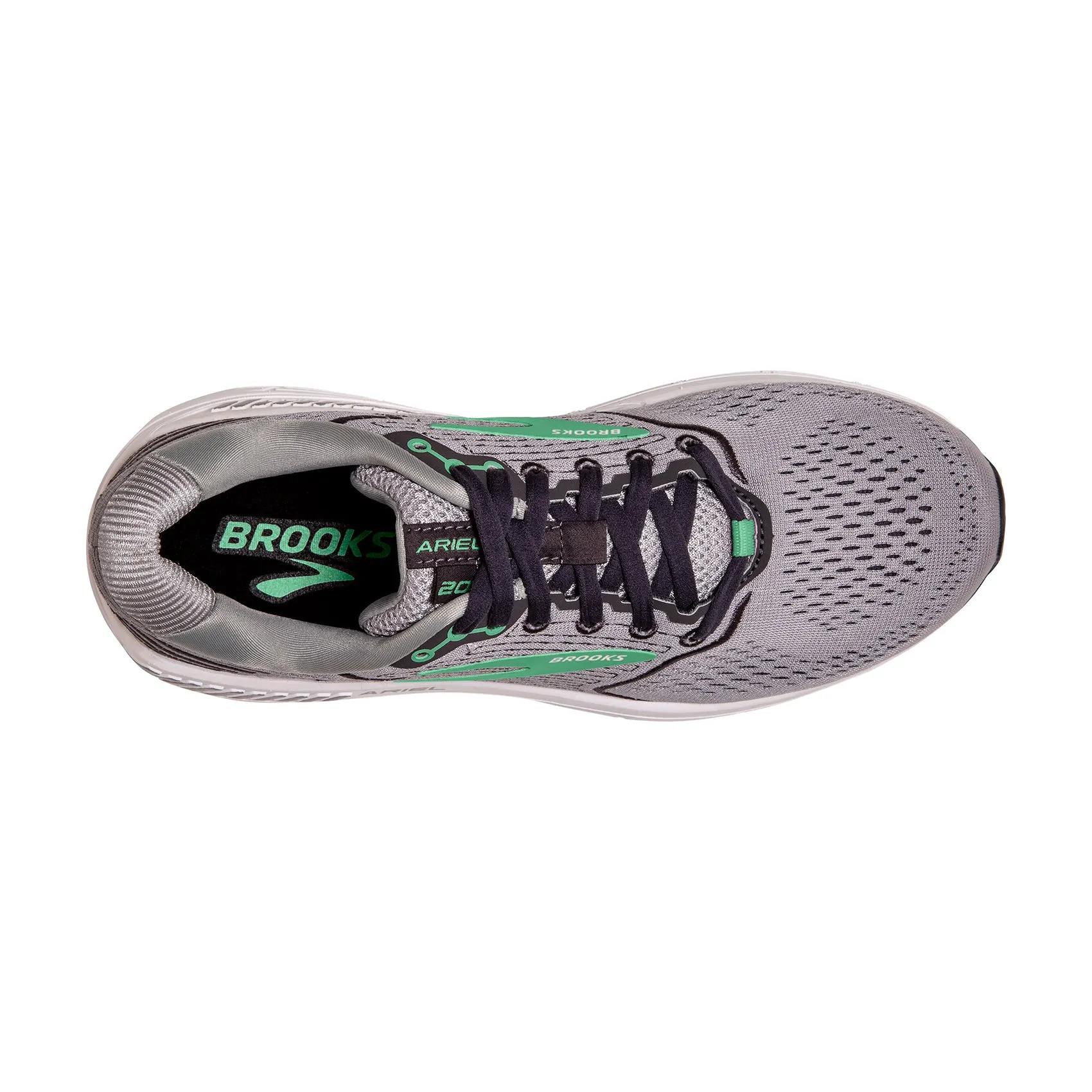 Women's Ariel 20 Running Shoe - Alloy/Blackened/Green - Regular (B)