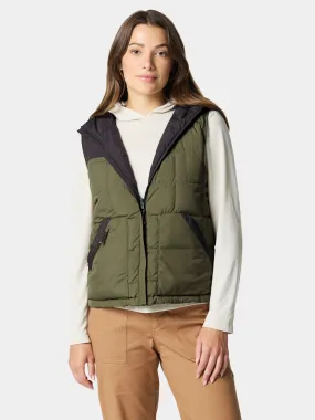 W's DryDown Reversible Vest Moss/Raven