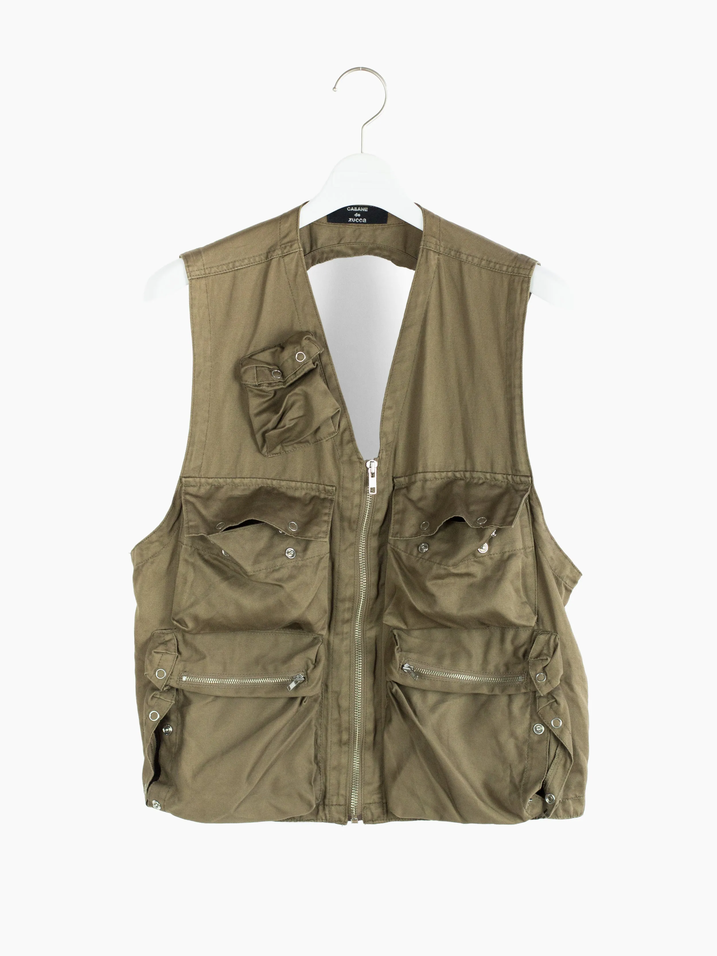 Zucca 00s Multi-Pocket Utility Vest